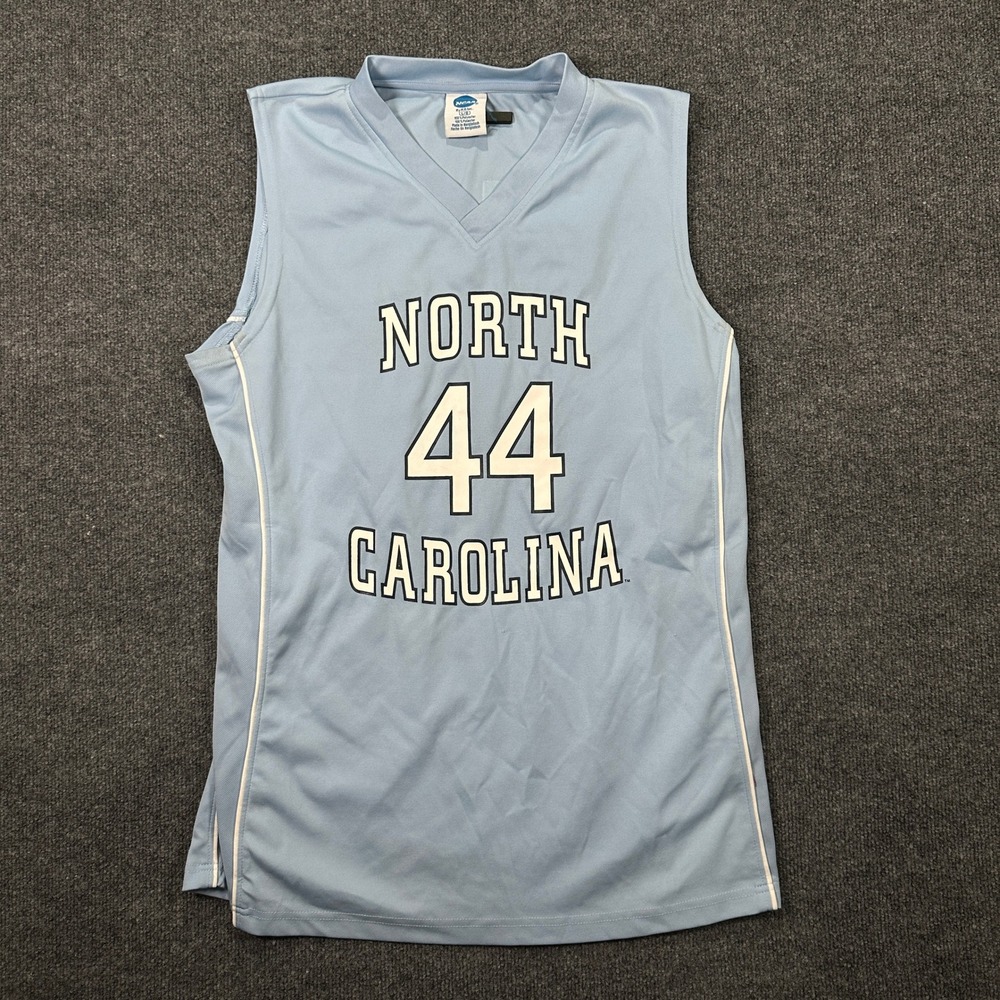 NCAA North Carolina Tar Heels UNC Basketball Jersey Blue Men's Size Large